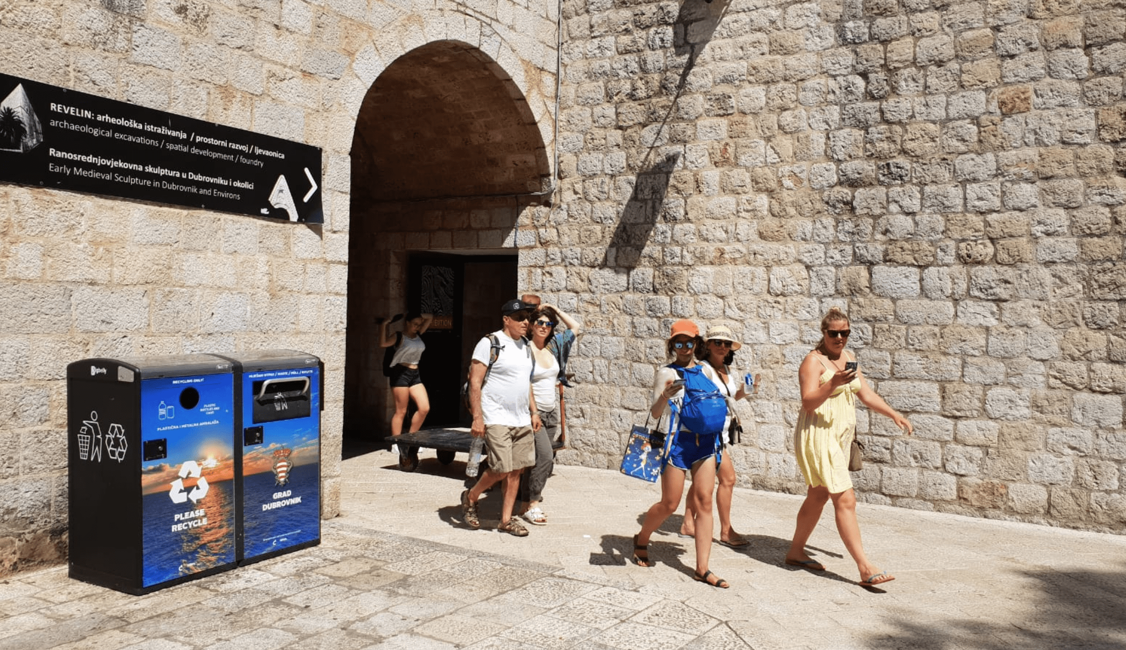 Bigbelly in Dubrovnik, Croatia