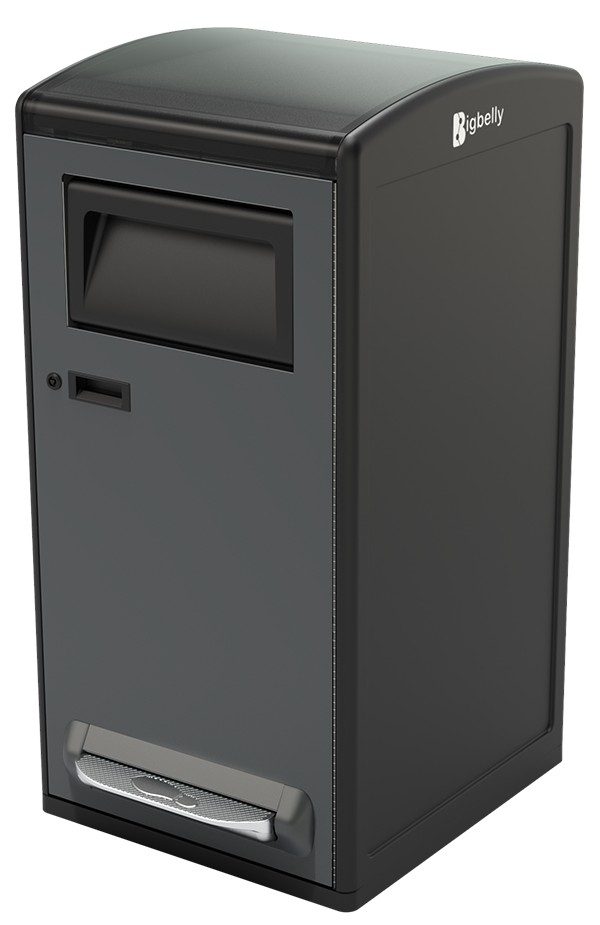 lower cost bigbelly element bin